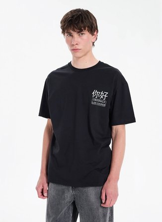 Lee Cooper Siyah Erkek Loose Fit T-Shirt 262 LCM 242050 JOSUE SİYAH