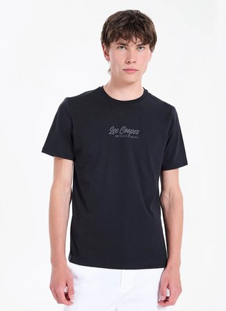Lee Cooper Siyah Erkek Regular Fit T-Shirt 262 LCM 242056 GRECO SİYAH