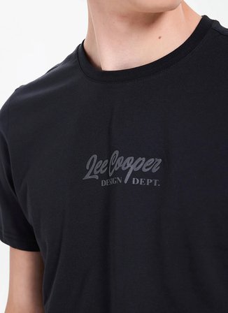 Lee Cooper Siyah Erkek Regular Fit T-Shirt 262 LCM 242056 GRECO SİYAH