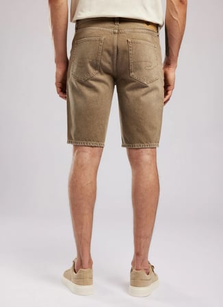 Lee Cooper Haki Erkek Regular Fit Denim Şort 262 LCM 121064 DYLAN ROSADA KHAKI