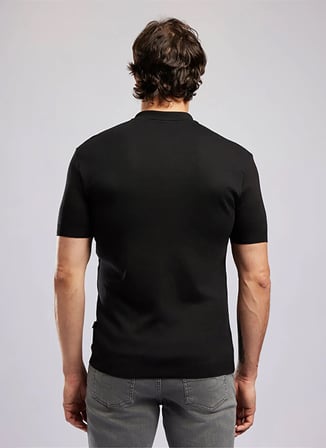 Lee Cooper Siyah Erkek Regular Fit Polo T-Shirt 262 LCM 242060 DENISE 2 SİYAH