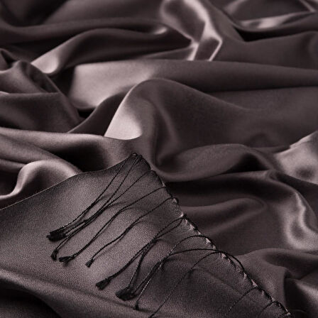 ipekevi Çift Taraflı Şal 00927 Füme