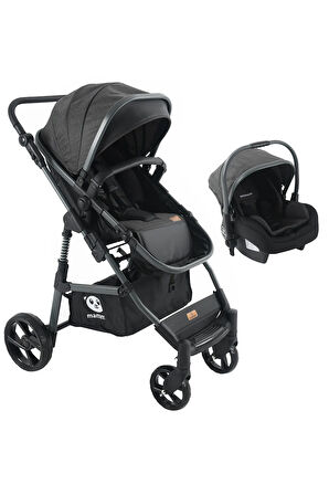 Mamma Flex 6 in 1 Yeni Nesil Amortisörlü Çift Yönlü Travel Sistem Bebek Arabası