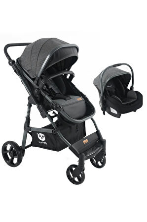 Mamma Flex 6 in 1 Yeni Nesil Amortisörlü Çift Yönlü Travel Sistem Bebek Arabası