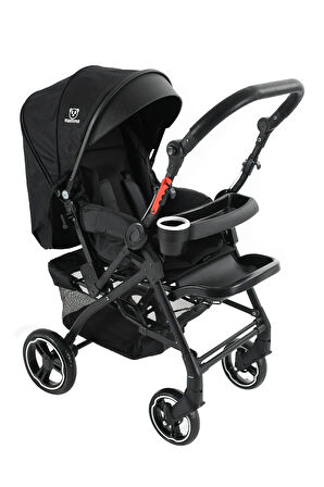 Mamma Elite 6 in 1 Yeni Nesil Mama Tablalı Çift Yönlü Alüminyum Bebek Arabası