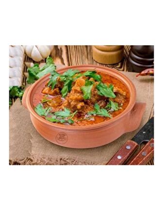 Cooker ELZ111 Kulplu Toprak Tencere 2.5 Lt