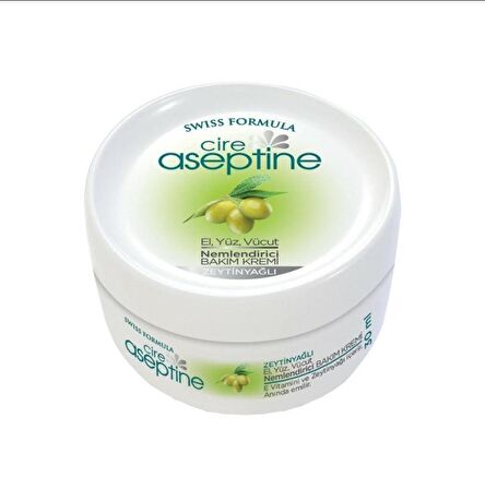 Cire Aseptine Rahatlatıcı E Vitaminli-Alkolsüz-Parabensiz Yıpranmış Cilt için Aloe Vera Kokulu Vücut Kremi 30 ml 