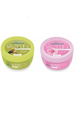 Cire Aseptine Vazelin Zeytinyağlı 150 ml + Cire Aseptine Vazelin Gül 150 ml