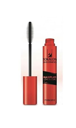 Tokalon Maxıplus Long & Curl Silikon Fırça Siyah Rimel