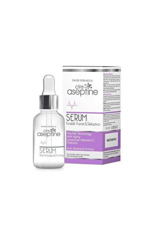 Cire Aseptine Kırışıklık Karşıtı Mineral 30 Yaş + Gece-Gündüz Yüz ve Boyun Serumu 30 ml 