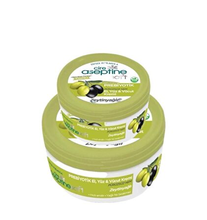 Cire Aseptine Soft Prebiyotik Zeytin Krem 100 ml + 30 ml