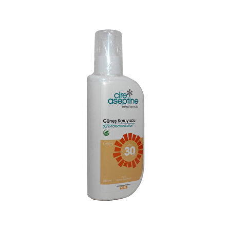Cıre Aseptine Sun Losyon Pompalı Şişe F30 200Ml