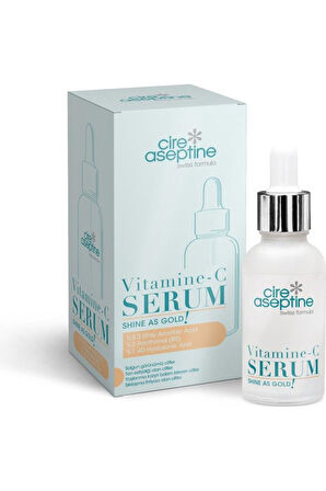 Cire Aseptine Vitamine C Yüz Serumu Shine As Gold 30 ml