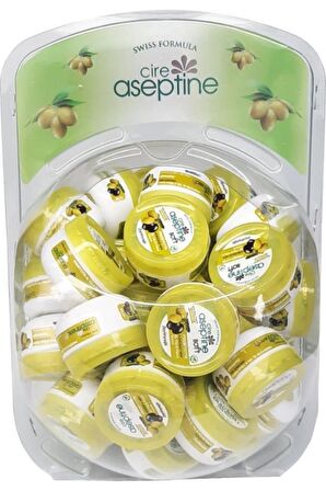 Cire Aseptine Krem 30 ml Prebiyotik Zeytinyağlı 50'li Stand