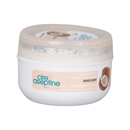 Cire Aseptine Soft Krem Mini Hindistan Cevizi Ozlu Kavanoz 30Ml