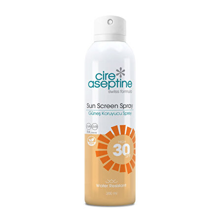 Cire Aseptine Sun 30 Spf Güneş Koruyucu Sprey Aerosol