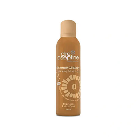 Cire Aseptine Sun 0 Spf Shimmer Oil Sprey