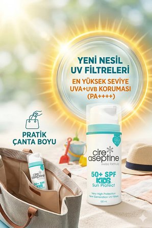 Airless Günes Koruyucu Çocuk Vücut Kremi SPF 50+ Kids Sun Protect 100 ml