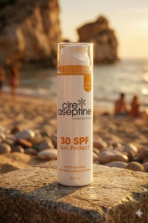 Airless Günes Korucucu Vücut Kremi 30 SPF+ Sun Protect 200 ml