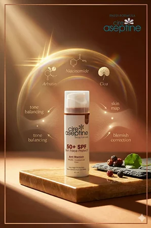 Günes Koruyucu Anti Blemsih Yüz Kremi SPF 50+ Sun Face Protect 50 ml