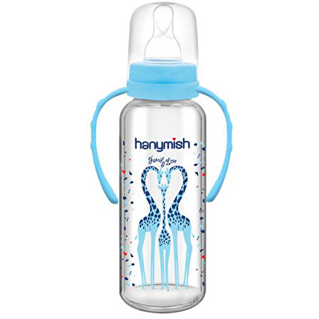 Hanymish 402 Kulplu Cam Biberon 240 ml