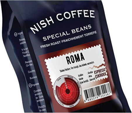 Nish Espresso Roma Kahve 250 gr