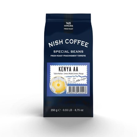 Nish Kahve Kenya Orta Sert-Sert İçim Nyeri Filtre Kahve 2 x 250 gr