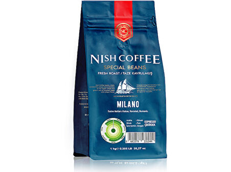 NISH Milano 1000gr Espresso Kahve