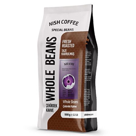 Nish Espresso Miami Kahve 1 Kg