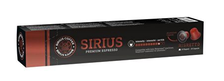 Sirius Special Nesspresso Uyumlu Kapsül Kahve 10 Ristretto 