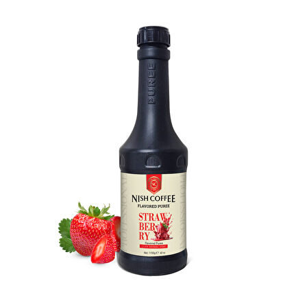 Nish Çilek Aromalı Püre Sos 1.150 GR 