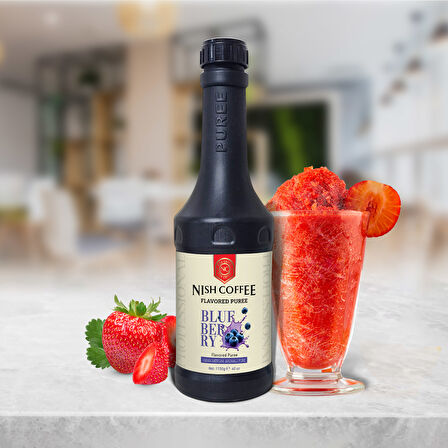 Nish Çilek Aromalı Püre Sos 1.150 GR 