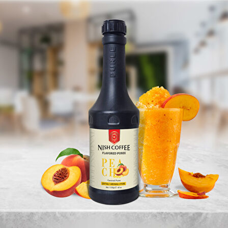 Nish Şeftali Aromalı Püre Sos 1.150 GR 