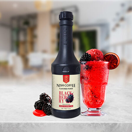 Nish Böğürtlen Aromalı Püre Sos 1.150 GR 