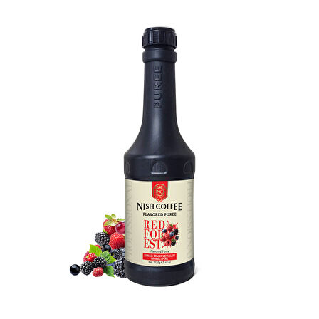 Nish Kırmızı Orman Meyveleri Aromalı Püre Sos 1.150 GR 