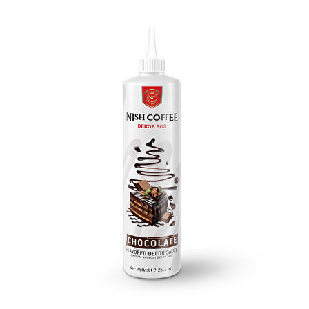 Nish Çikolata Aromalı Dekor Sos 750 GR 