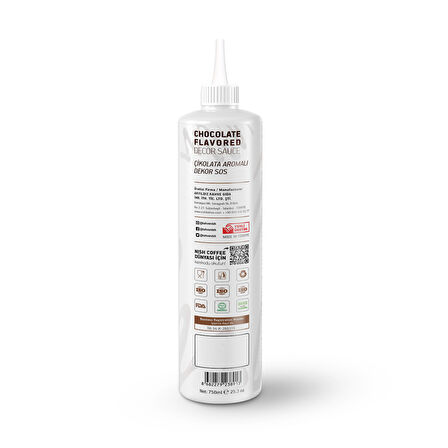 Nish Çikolata Aromalı Dekor Sos 750 GR 