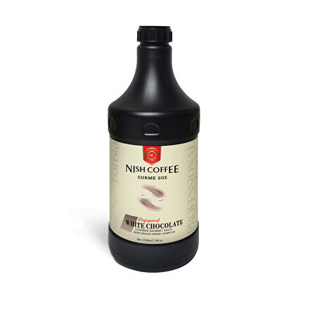 Nish Beyaz Çikolata Aromalı Gurme Sos 2.500 GR 