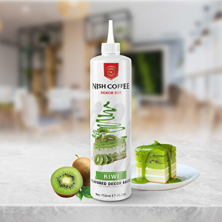 Nish Kivi Aromalı Dekor Sos 750 GR 