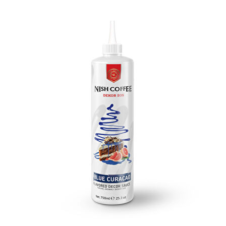 Nish Turunç Aromalı Dekor Sos 750 GR 