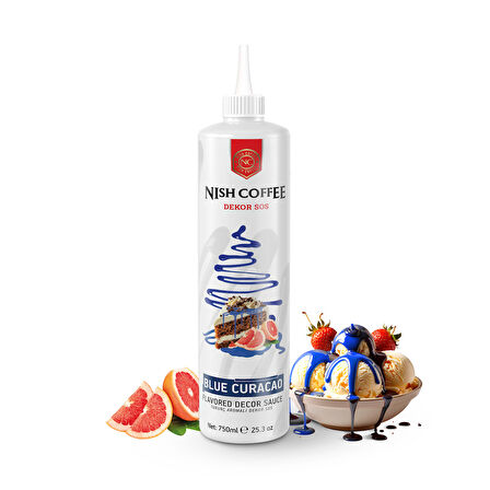 Nish Turunç Aromalı Dekor Sos 750 GR 