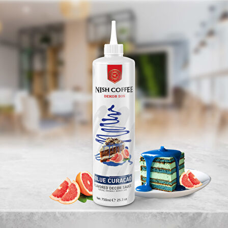 Nish Turunç Aromalı Dekor Sos 750 GR 