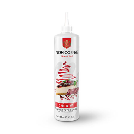 Nish Vişne Aromalı Dekor Sos 750 GR 