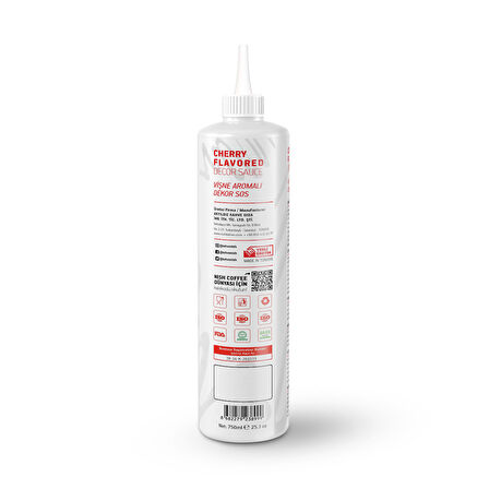 Nish Vişne Aromalı Dekor Sos 750 GR 
