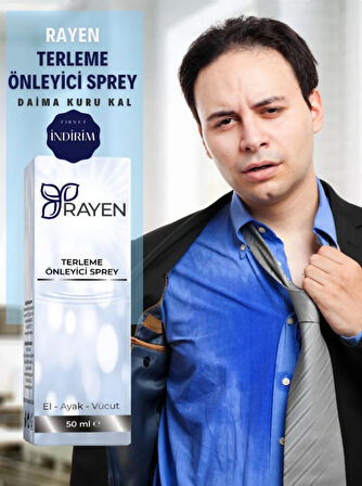 Rayen Terleme Önleyici Sprey 50ml x 2 Adet