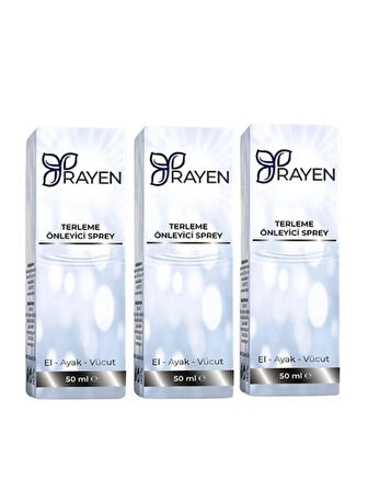 Rayen Terleme Önleyici Sprey 50ml X 3 Adet