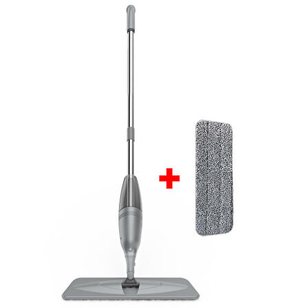 PONY SPREY MOP + YEDEK MOP SET GRİ