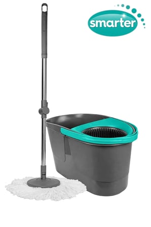 SMARTER OTOMATİK TEMİZLİK SETİ 4 MİKROFİBER MOP PASPAS