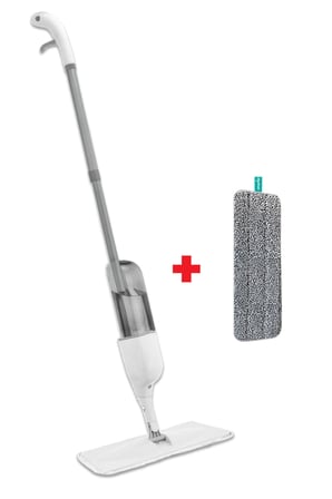 SMARTER SHINY SPREY MOP + YEDEK SET (BEYAZ)