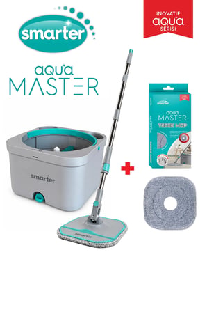SMARTER AQUA MASTER TEMİZLİK SETİ + YEDEK MOP